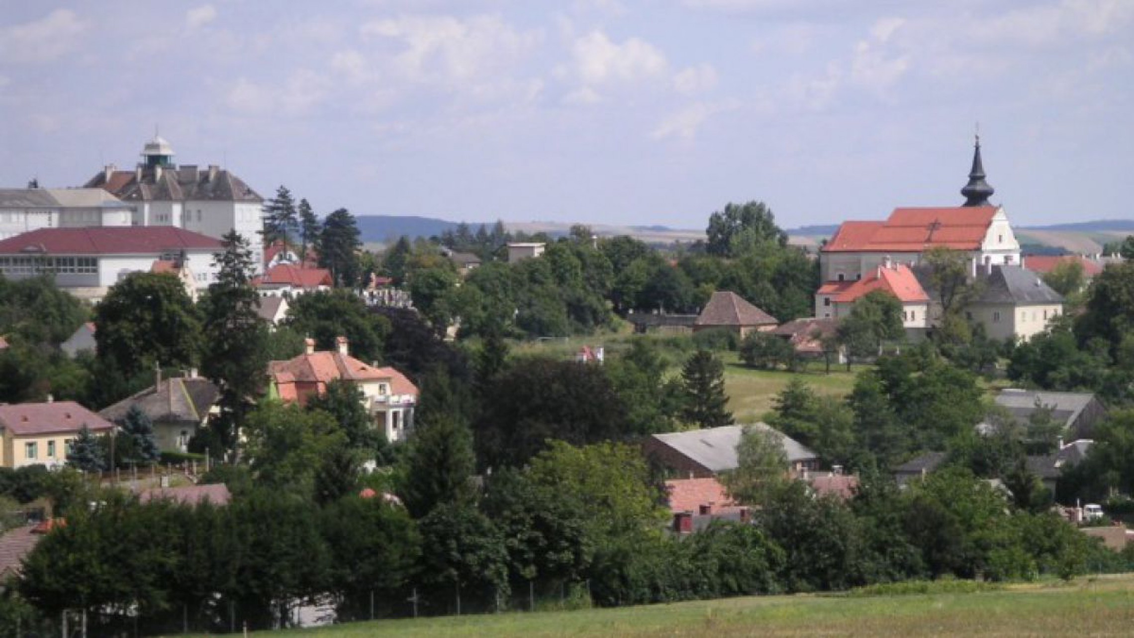 Blick auf Ernstbrunn