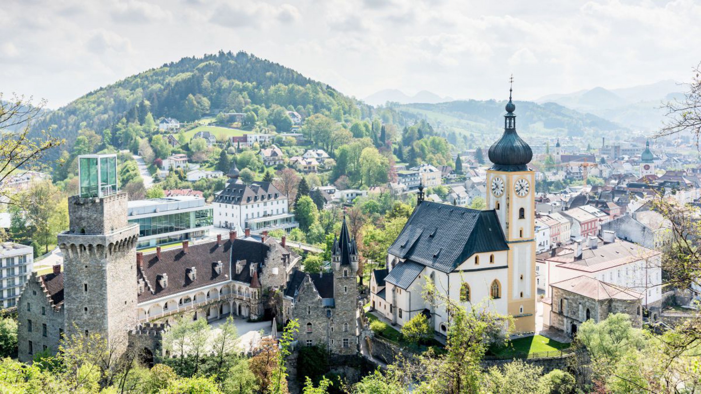 Aussicht über die Dächer Waidhofens