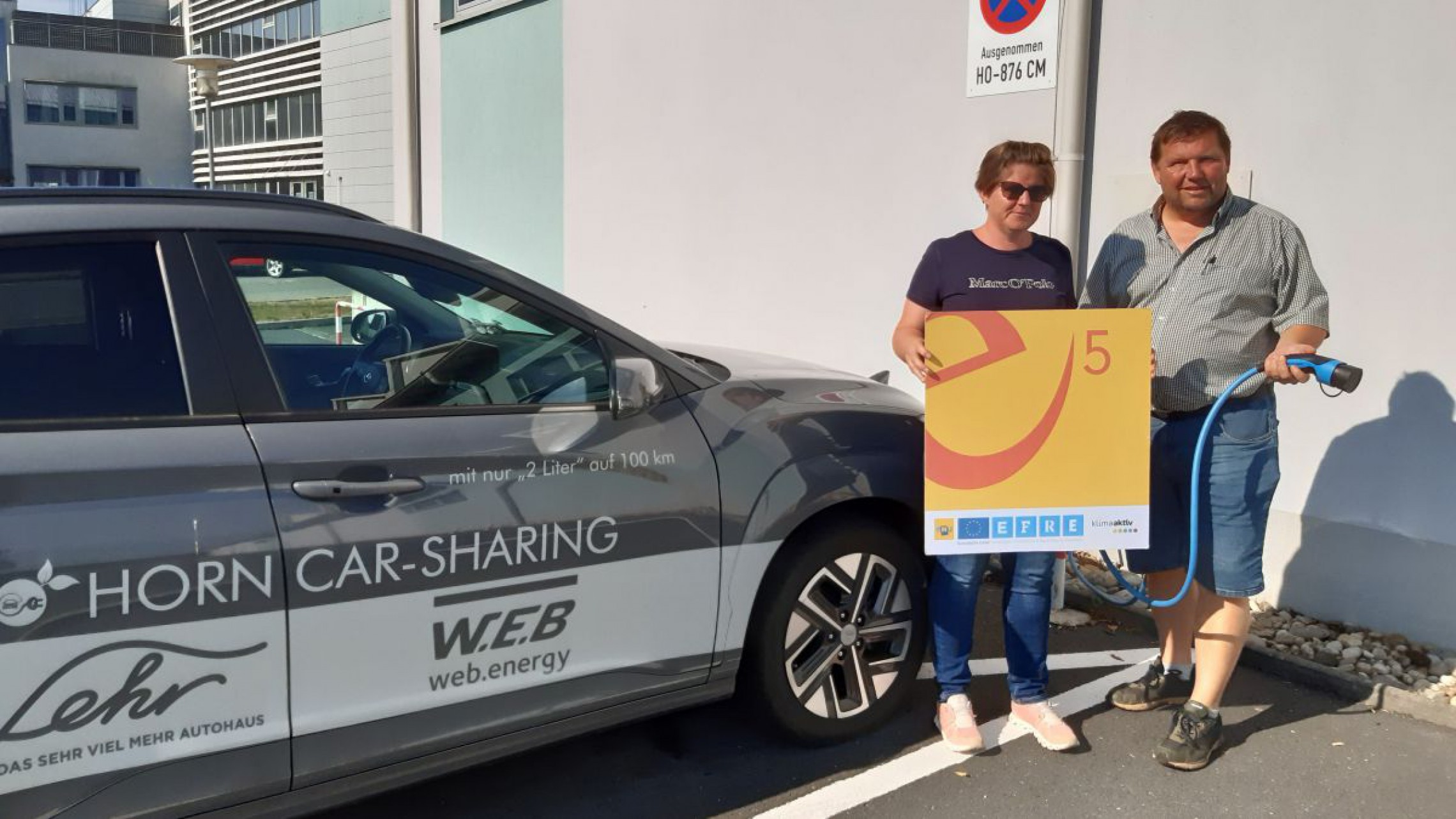 e5-Gemeinde Horn präsentiert ihr e-Car-Sharing Projekt