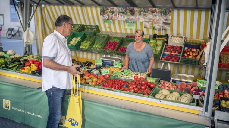 Gemüse am Markt