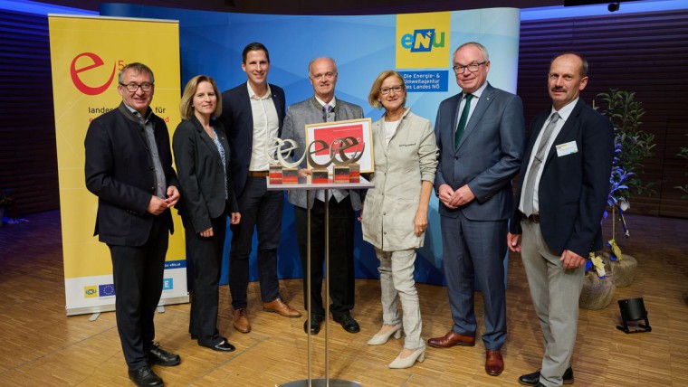 Foto e5-Auszeichung Großschönau