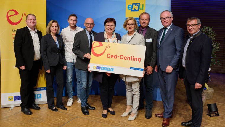 Foto e5-Auszeichnung Oed-Öhling