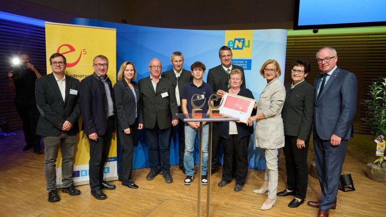 Foto e5-Auszeichnung Krummnußbaum