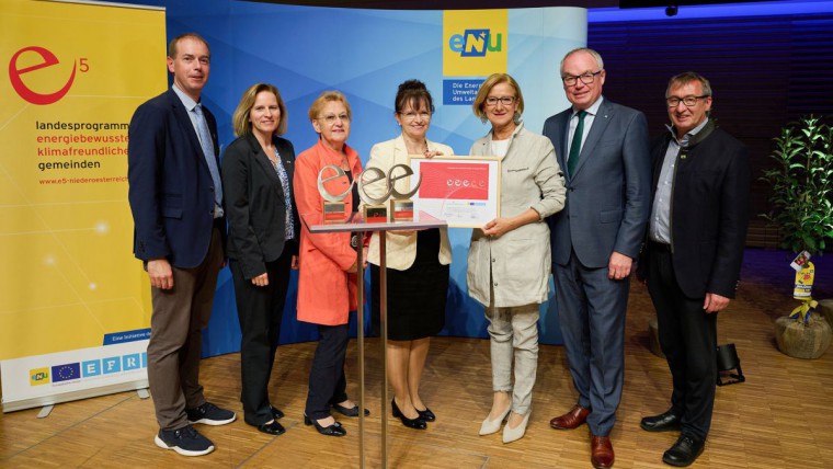 Foto e5-Auszeichnung Laa an der Thaya