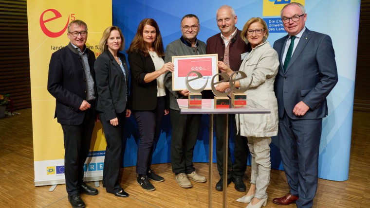 Foto e5-Auszeichnung Euratsfeld