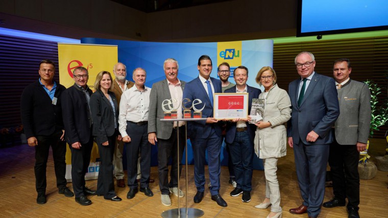 Foto e5-Auszeichnung Wolkersdorf