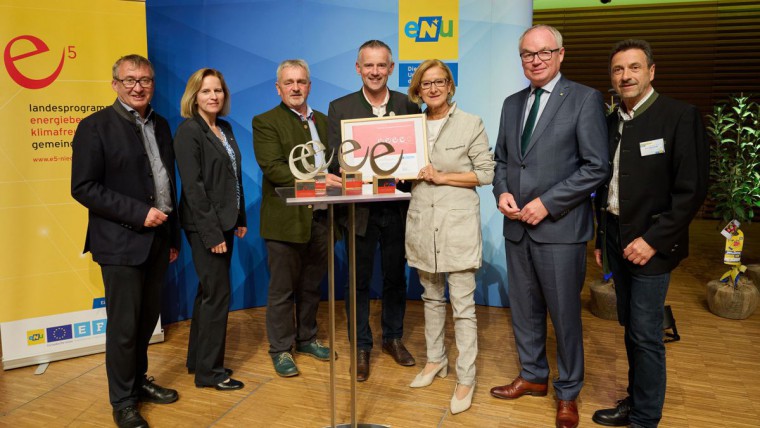 Foto e5-Auszeichnung Mank