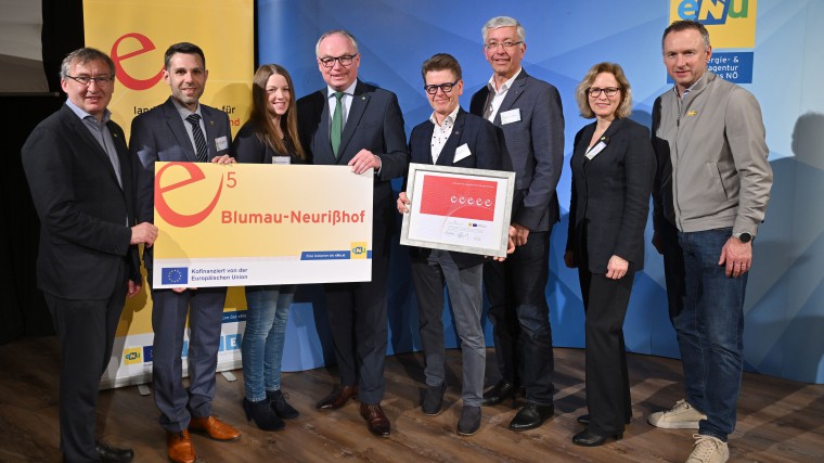 Gruppenbild e5-Auszeichnung