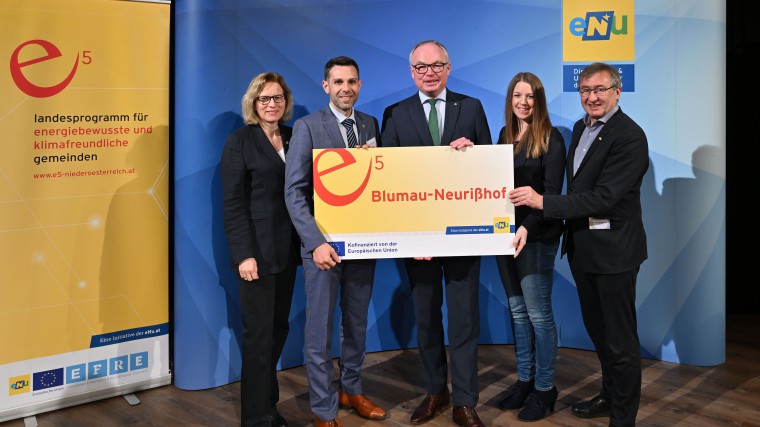 Gruppenbild e5-Auszeichnung