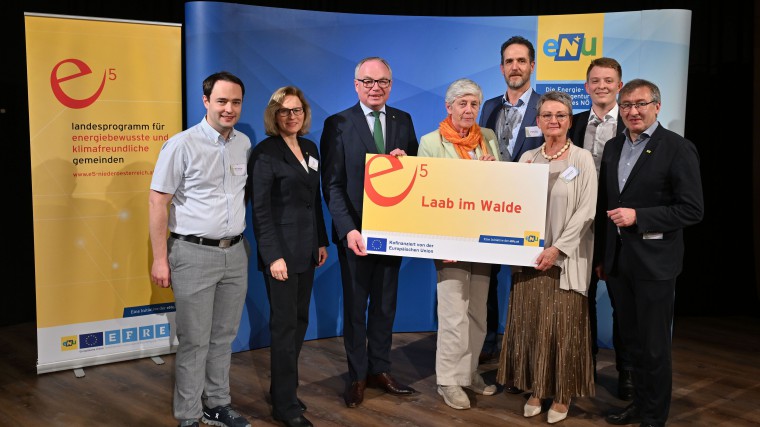 Gruppenbild e5-Auszeichnung