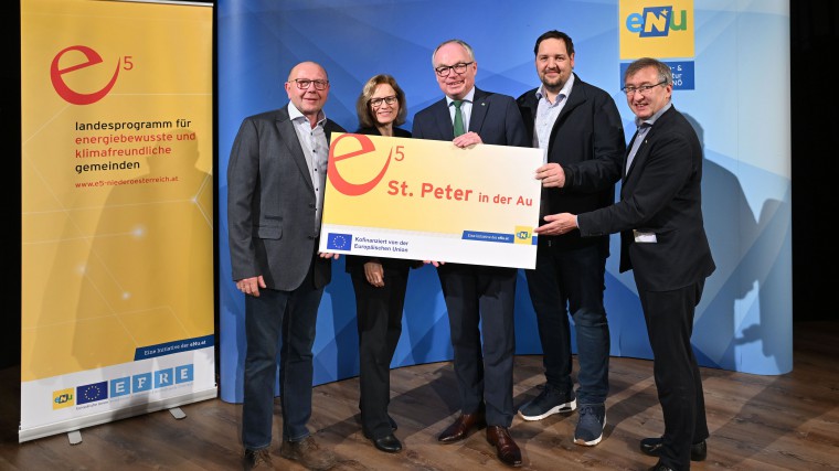 Gruppenbild e5-Auszeichnung