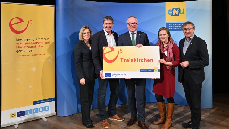 Gruppenbild e5-Auszeichnung