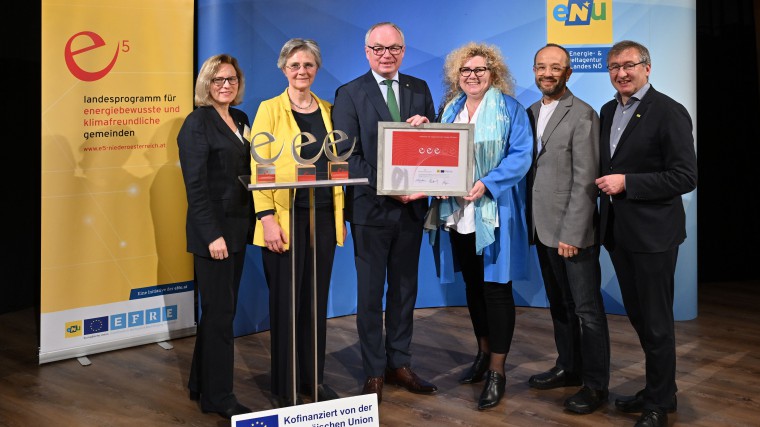 Gruppenbild e5-Auszeichnung