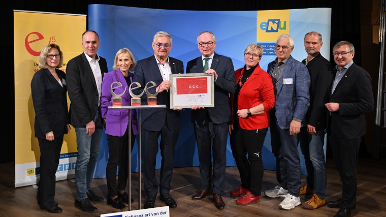 Gruppenbild e5-Auszeichnung