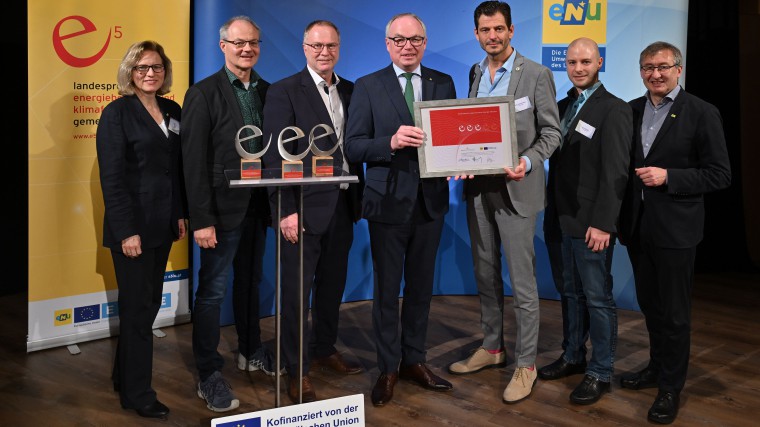 Gruppenbild e5-Auszeichnung