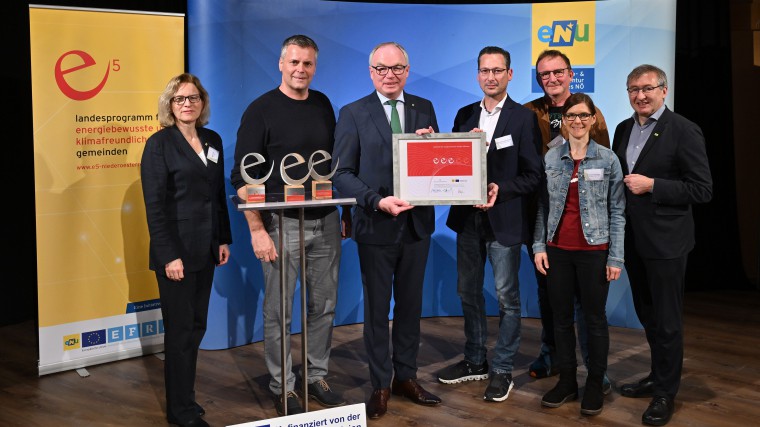 Gruppenbild e5-Auszeichnung