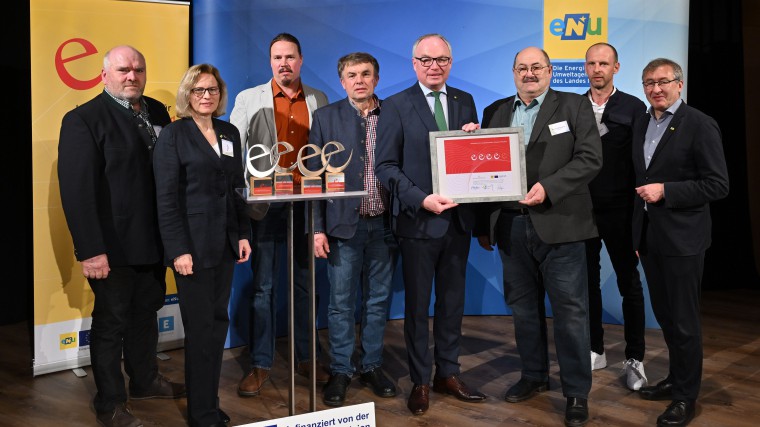 Gruppenbild e5-Auszeichnung