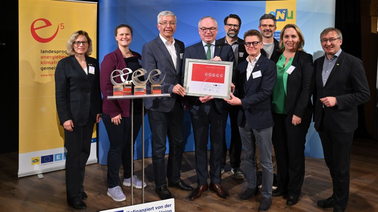 Gruppenbild e5-Auszeichnung