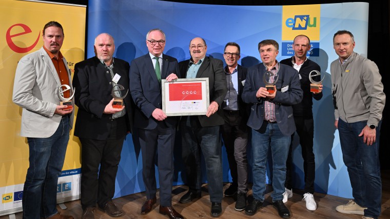 Gruppenbild e5-Auszeichnung