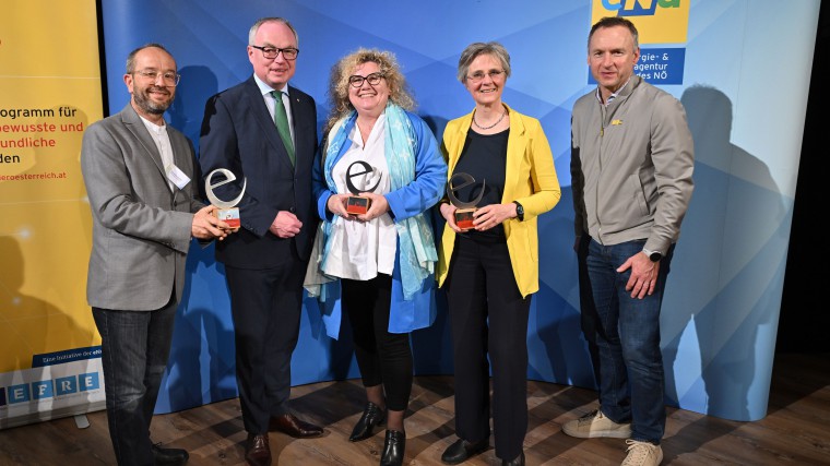 Gruppenbild e5-Auszeichnung