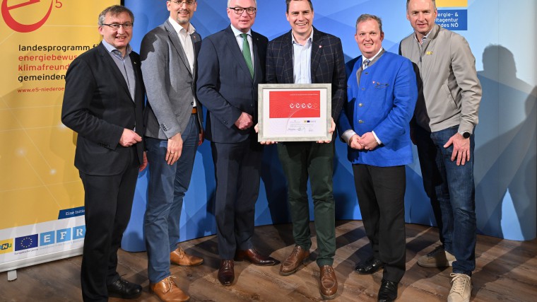 Gruppenbild e5-Auszeichnung