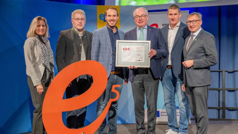 Gruppenbild e5 Auszeichnung, Gemeinde Kaumberg