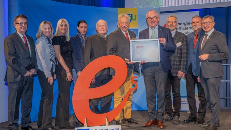 Gruppenbild e5 Auszeichnung, Gemeinde Tattendorf