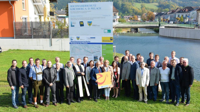 Eröffnung Wasserkraftwerk und Hochwasserschutz in Kirchberg 